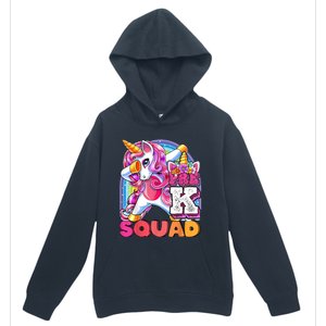 PreK Squad Dabbing Unicorn Back To School Girl Gift Urban Pullover Hoodie