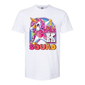 PreK Squad Dabbing Unicorn Back To School Girl Gift Softstyle CVC T-Shirt