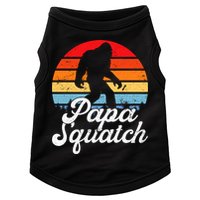 Papa Squatch Dad Bigfoot Sasquatch Plus Size Doggie Tank
