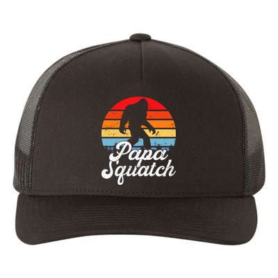 Papa Squatch Dad Bigfoot Sasquatch Plus Size Yupoong Adult 5-Panel Trucker Hat