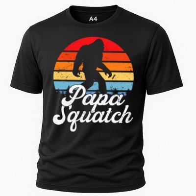 Papa Squatch Dad Bigfoot Sasquatch Plus Size Performance Shirt