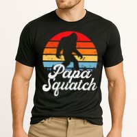 Papa Squatch Dad Bigfoot Sasquatch Plus Size Performance Shirt
