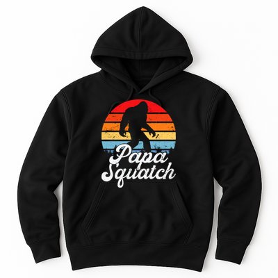 Papa Squatch Dad Bigfoot Sasquatch Plus Size Hoodie
