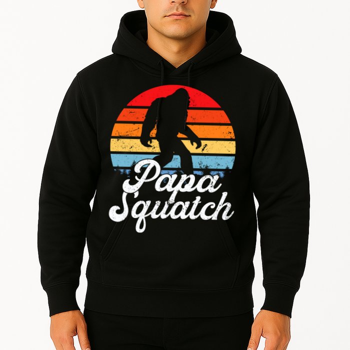 Papa Squatch Dad Bigfoot Sasquatch Plus Size Hoodie