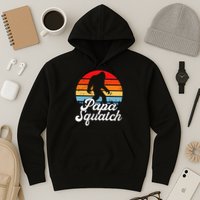 Papa Squatch Dad Bigfoot Sasquatch Plus Size Hoodie
