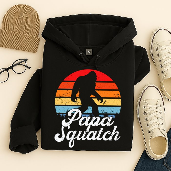 Papa Squatch Dad Bigfoot Sasquatch Plus Size Hoodie