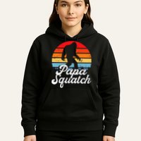 Papa Squatch Dad Bigfoot Sasquatch Plus Size Hoodie