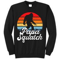 Papa Squatch Dad Bigfoot Sasquatch Plus Size Sweatshirt