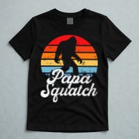Papa Squatch Dad Bigfoot Sasquatch Plus Size T-Shirt