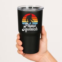 Papa Squatch Dad Bigfoot Sasquatch Plus Size Tumbler