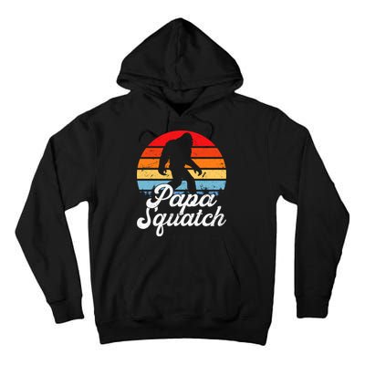 Papa Squatch Dad Bigfoot Sasquatch Plus Size Tall Hoodie