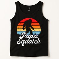Papa Squatch Dad Bigfoot Sasquatch Plus Size Tank Top