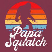 Papa Squatch Dad Bigfoot Sasquatch Plus Size 16oz Travel Tumbler
