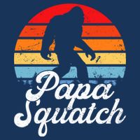 Papa Squatch Dad Bigfoot Sasquatch Plus Size Infant Baby Jersey Bodysuit