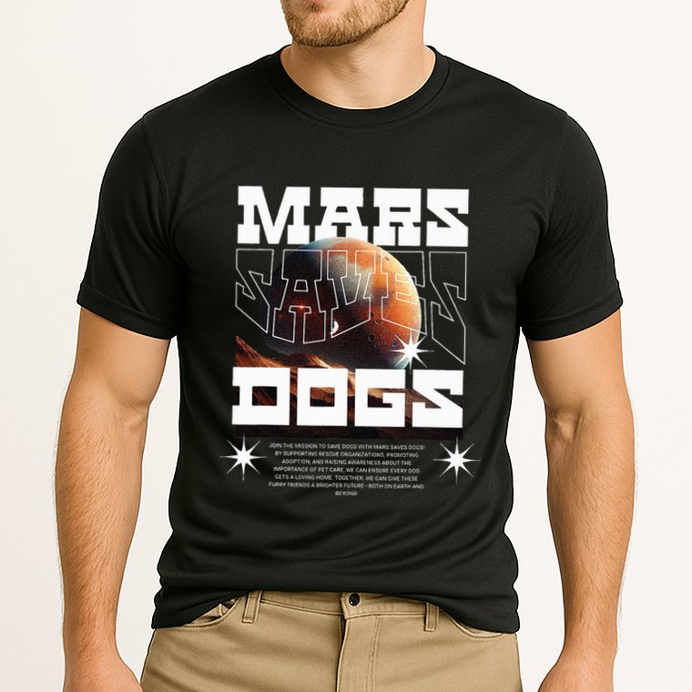 Planet Saves Dogs Cooling Performance Crew T-Shirt