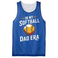 Proud Softball Dad Softball Dads In My Softball Dad Era Gift Mesh Reversible Basketball Jersey Tank