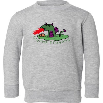 Paint Swamp Dragons Toddler Sweatshirt