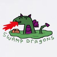 Paint Swamp Dragons Cool Comfort Performance Bucket Hat
