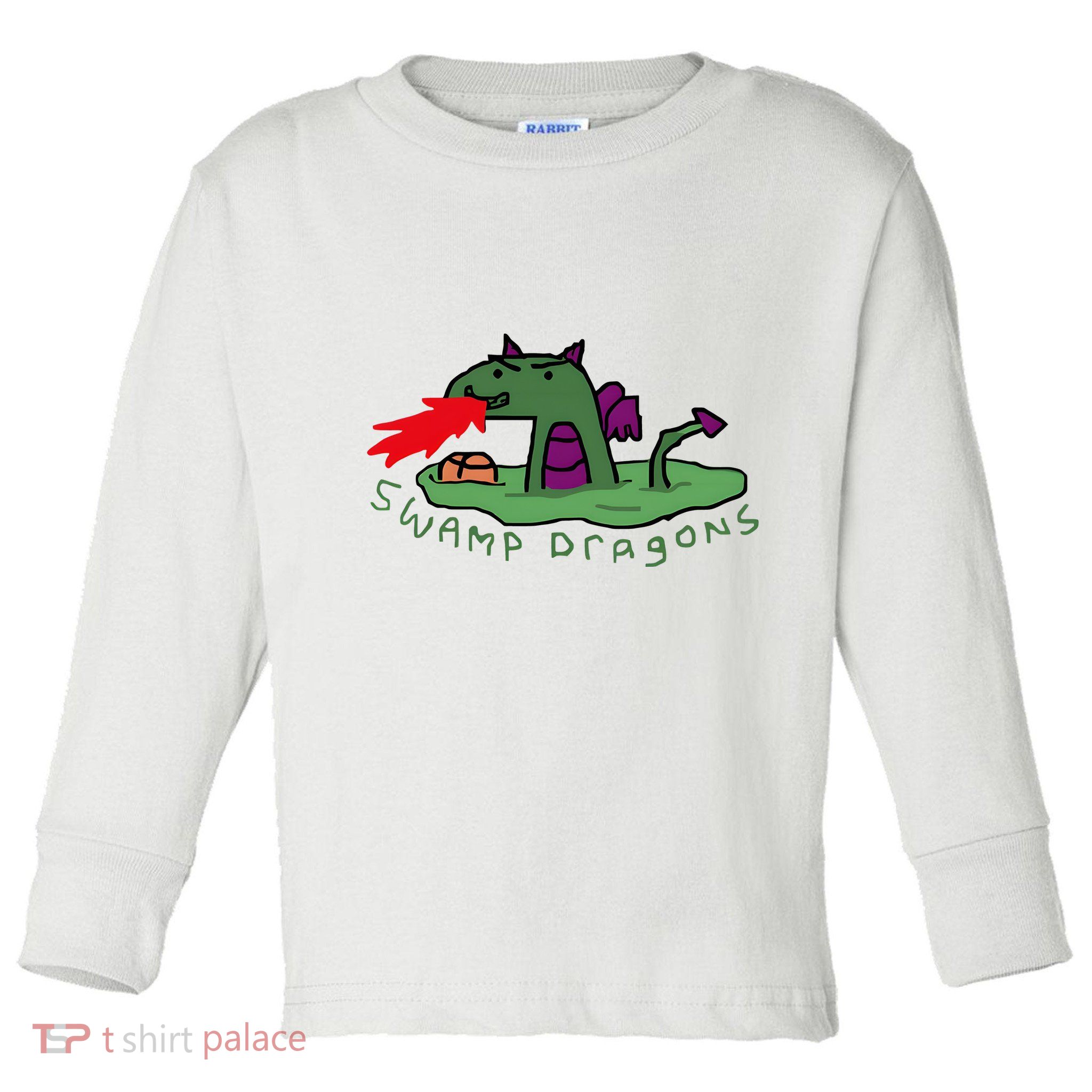 Paint Swamp Dragons Toddler Long Sleeve Shirt