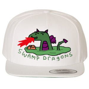 Paint Swamp Dragons Wool Snapback Cap