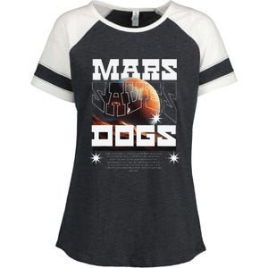 Planet Saves Dogs Enza Ladies Jersey Colorblock Tee