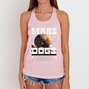 Planet Saves Dogs Women's Knotted Racerback Tank