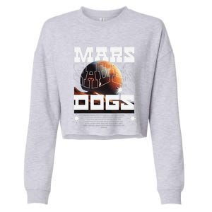 Planet Saves Dogs Cropped Pullover Crew