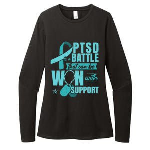 Posttraumatic Stress Disorder Support PTSD Womens CVC Long Sleeve Shirt