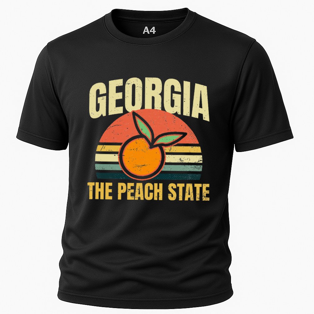 Peach State Design Georgia Peach Performance Shirt