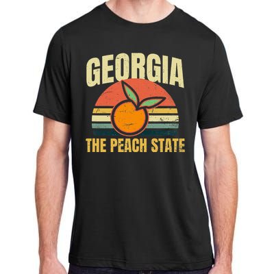 Peach State Design Georgia Peach Adult ChromaSoft Performance T-Shirt