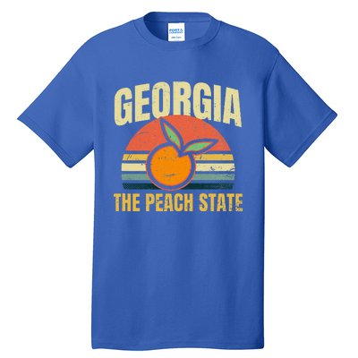 Peach State Design Georgia Peach Tall T-Shirt