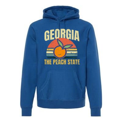 Peach State Design Georgia Peach Premium Hoodie