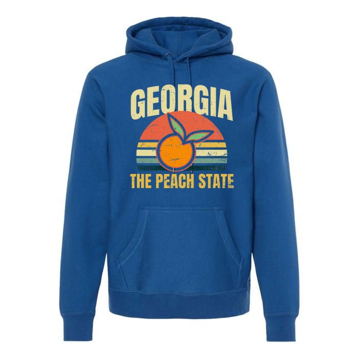 Peach State Design Georgia Peach Premium Hoodie