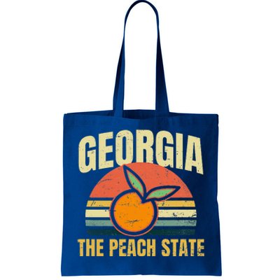 Peach State Design Georgia Peach Tote Bag