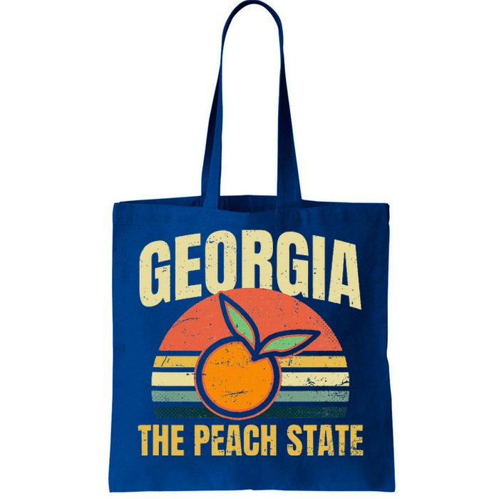 Peach State Design Georgia Peach Tote Bag