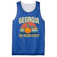 Peach State Design Georgia Peach Mesh Reversible Basketball Jersey Tank