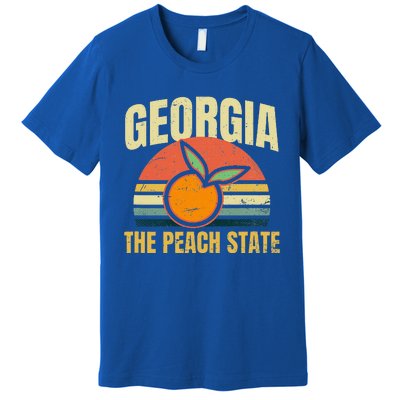 Peach State Design Georgia Peach Premium T-Shirt