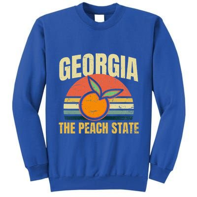 Peach State Design Georgia Peach Tall Sweatshirt