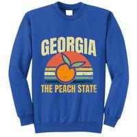 Peach State Design Georgia Peach Tall Sweatshirt