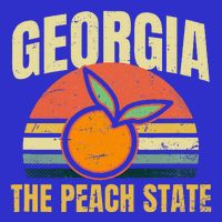 Peach State Design Georgia Peach Tall Sweatshirt