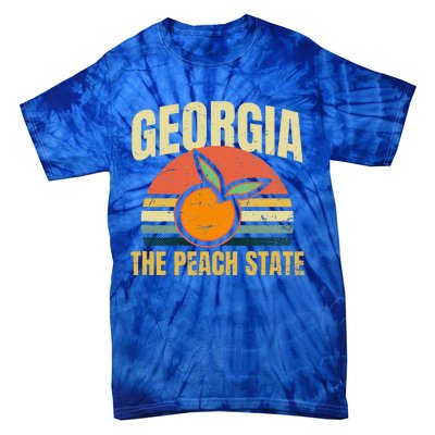 Peach State Design Georgia Peach Tie-Dye T-Shirt