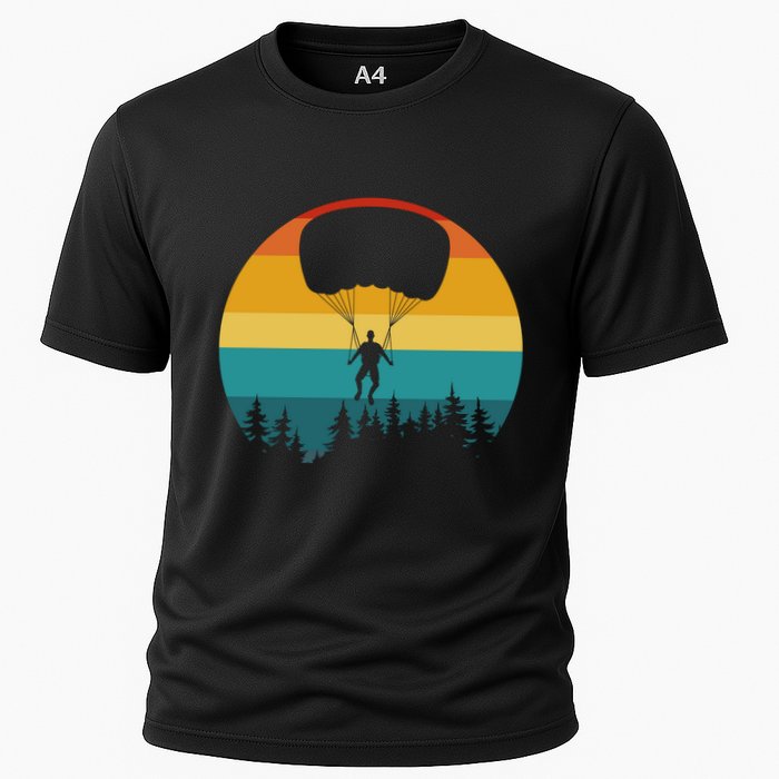 Parasailing Sunset Design Cooling Performance Crew T-Shirt