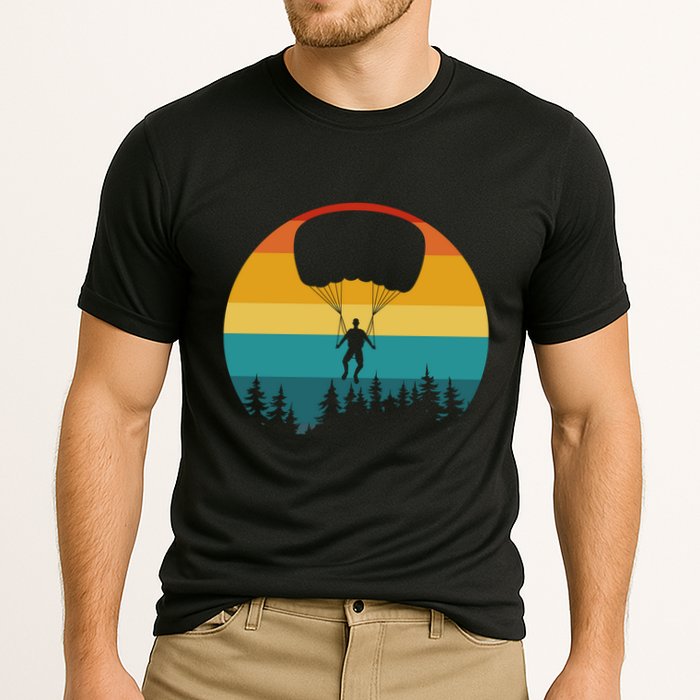 Parasailing Sunset Design Cooling Performance Crew T-Shirt
