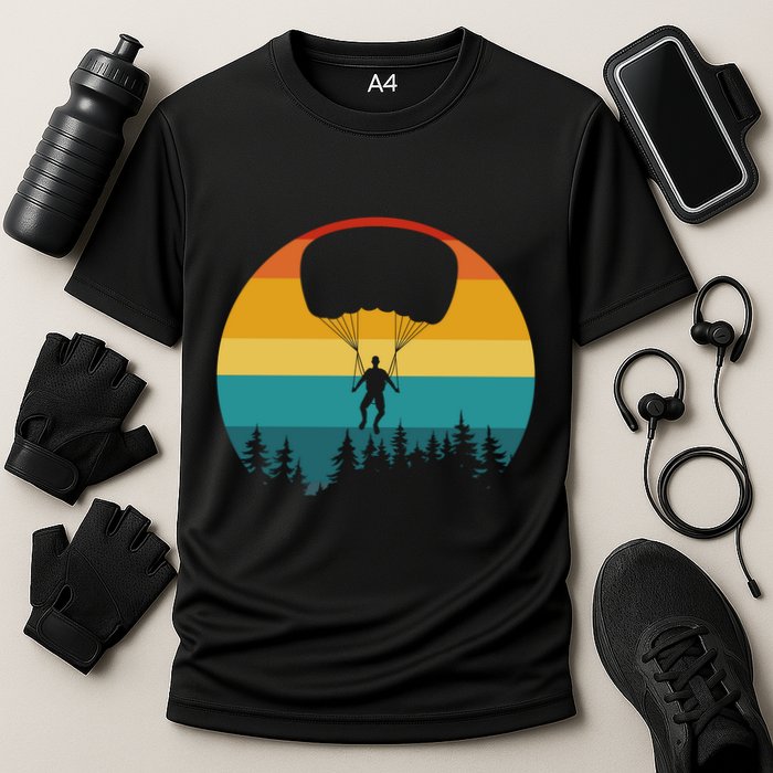 Parasailing Sunset Design Cooling Performance Crew T-Shirt