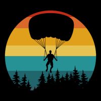 Parasailing Sunset Design Cooling Performance Crew T-Shirt