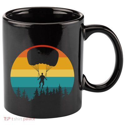Parasailing Sunset Design 11oz C Handle Ceramic Mug