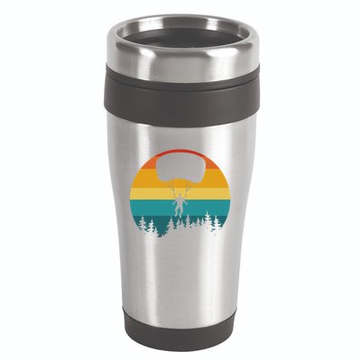 Parasailing Sunset Design 16oz Travel Tumbler