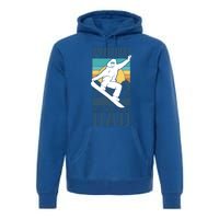 Proud Snowboarding Dad Father Snowboarder Snowboard Daddy Gift Premium Hoodie