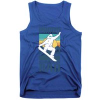 Proud Snowboarding Dad Father Snowboarder Snowboard Daddy Gift Tank Top