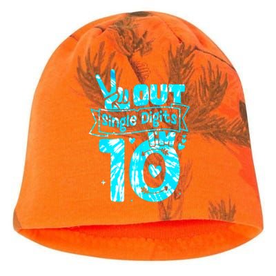 Peaceout Single Digits IM 10 Digits Tie Dye Birthday Girl Kati - Camo Knit Beanie